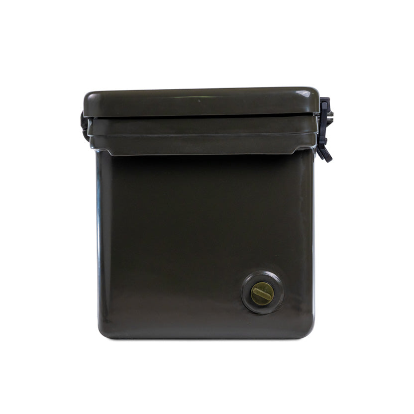 Icey-Tek 40 Litre Cube Cool Box In Dark Khaki