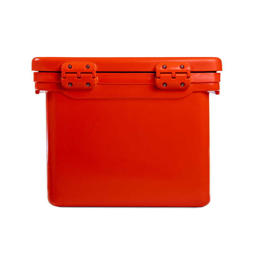 Icey-Tek 40 Litre Cube Cool Box In Flame Orange
