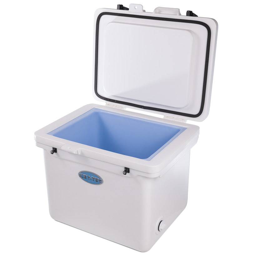 Icey-Tek 40 Litre Cube Cool Box In Ice White