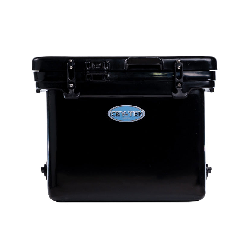 Icey-Tek 40 Litre Cube Cool Box In Jet Black