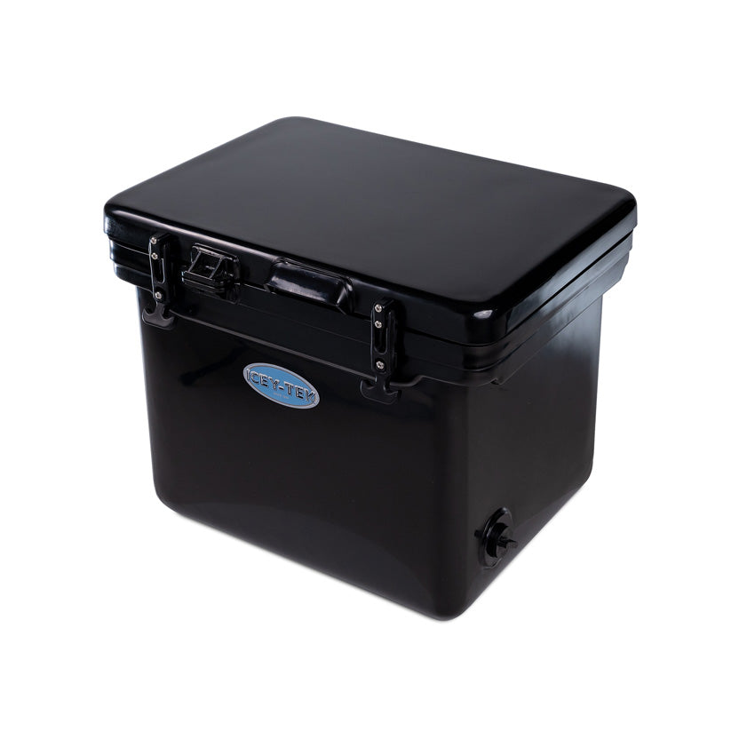 Icey-Tek 40 Litre Cube Cool Box In Jet Black