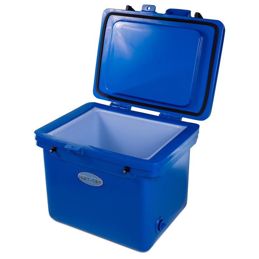 Icey-Tek 40 Litre Cube Cool Box In Ocean Blue