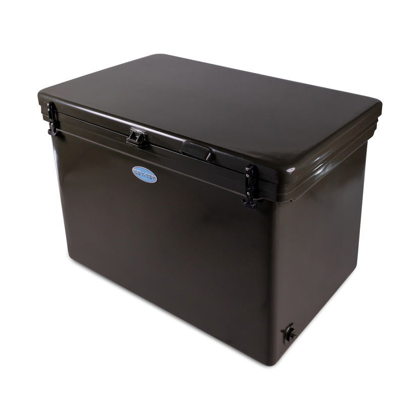 Icey-Tek 450 Litre Cube Cool Box In Dark Khaki
