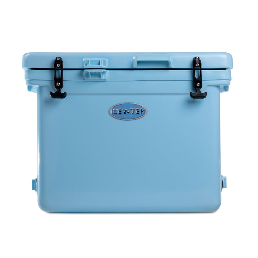 Icey-Tek 55 Litre Cube Cool Box In Baby Blue