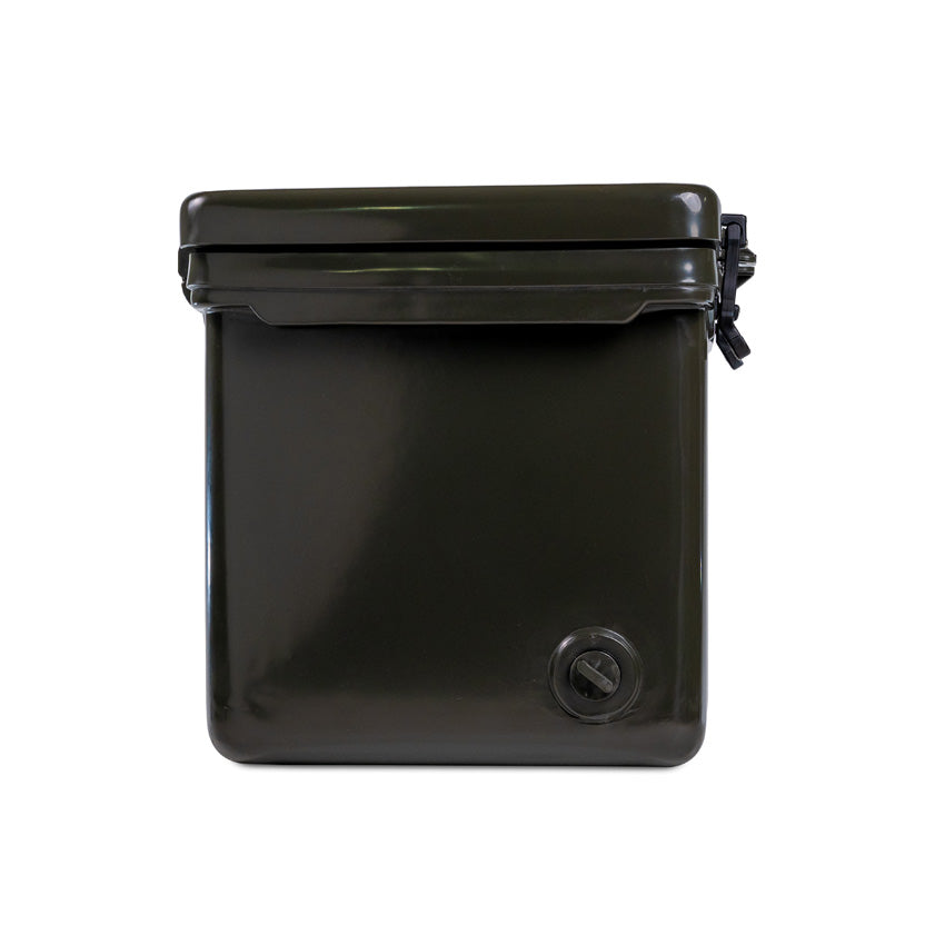 Icey-Tek 55 Litre Cube Cool Box In Dark Khaki