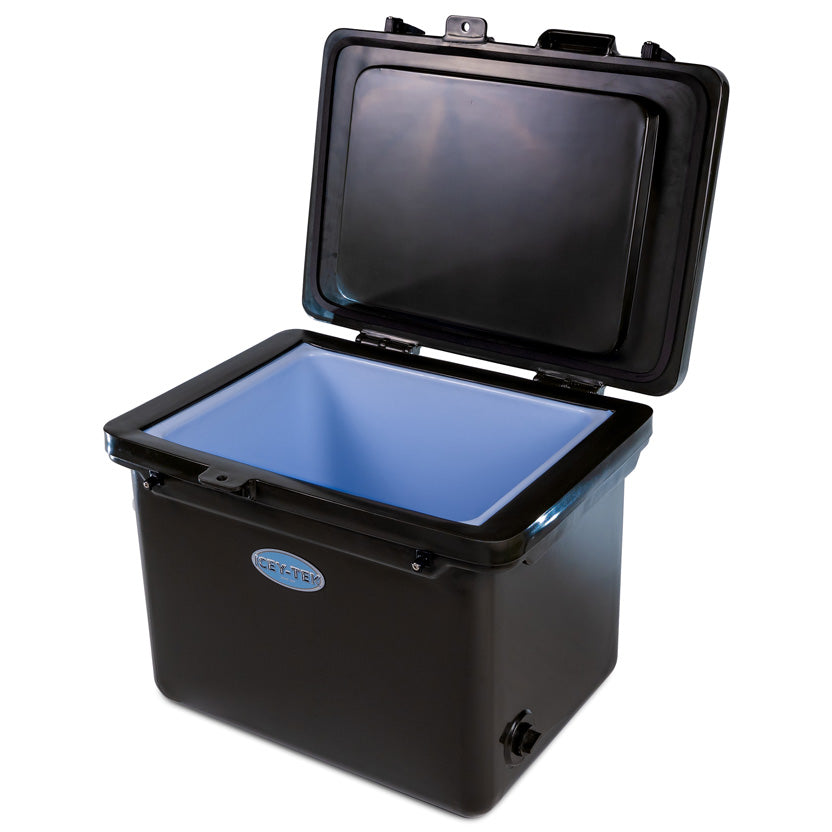 Icey-Tek 55 Litre Cube Cool Box In Dark Khaki