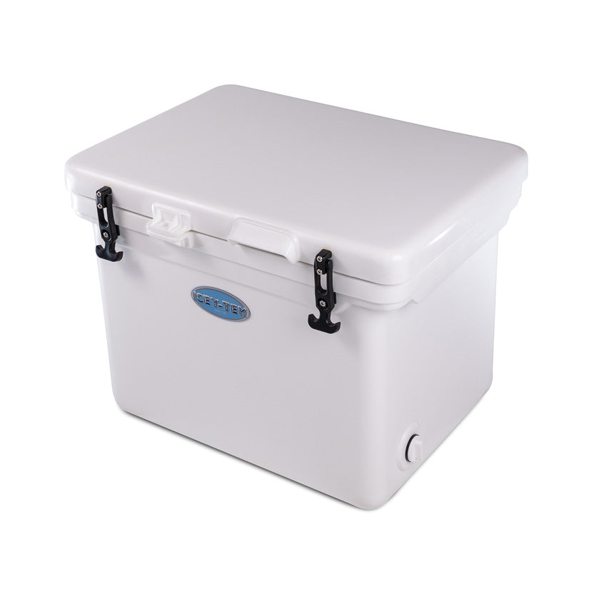 Icey-Tek 55 Litre Cube Cool Box In Ice White