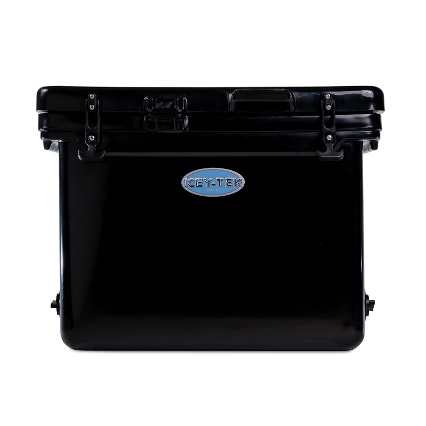 Icey-Tek 55 Litre Cube Cool Box In Jet Black