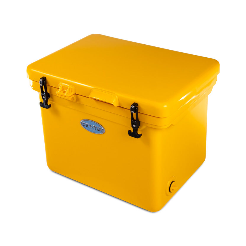 Icey-Tek 55 Litre Cube Cool Box In Sunshine Yellow