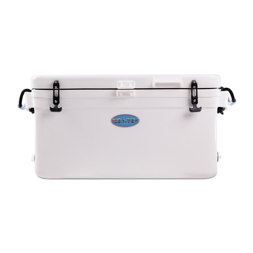 アイスブルー Icey-Tek 56 Litre Cool Box | Camping. Fishing. Picnics. Commercial