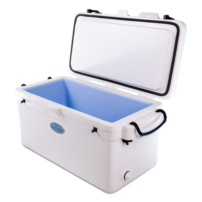 Icey-Tek 56 Litre Long Cool Box In Ice White