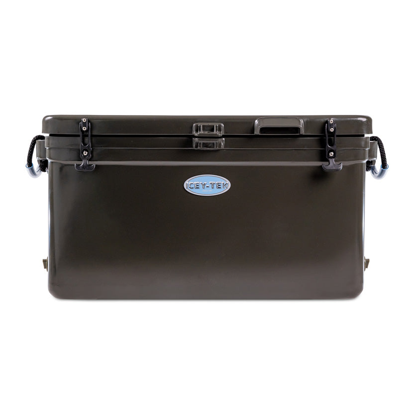 Icey-Tek 70 Litre Long Cool Box In Dark Khaki