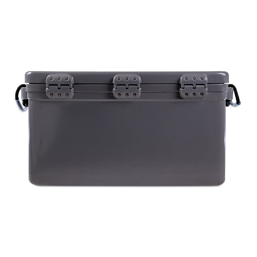 Icey-Tek 70 Litre Long Cool Box In Steel Grey