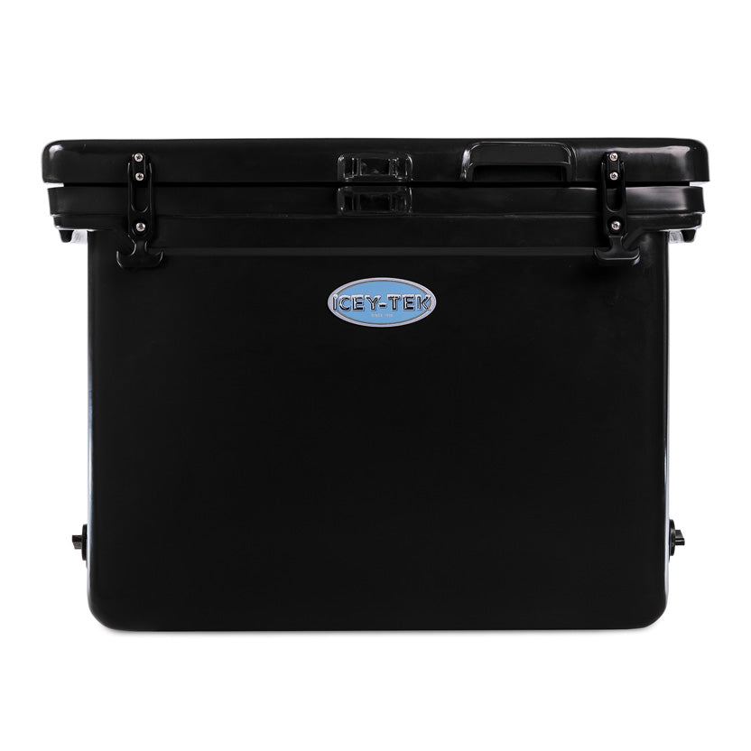 Icey-Tek 72 Litre Cube Cool Box In Jet Black