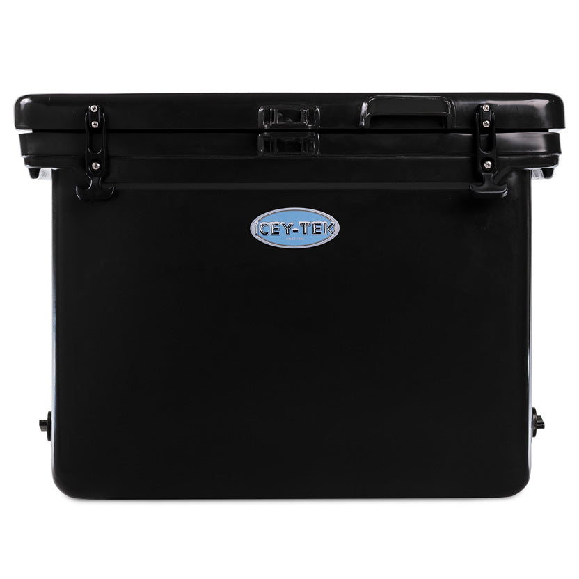 Icey-Tek 82 Litre Cube Cool Box In Jet Black