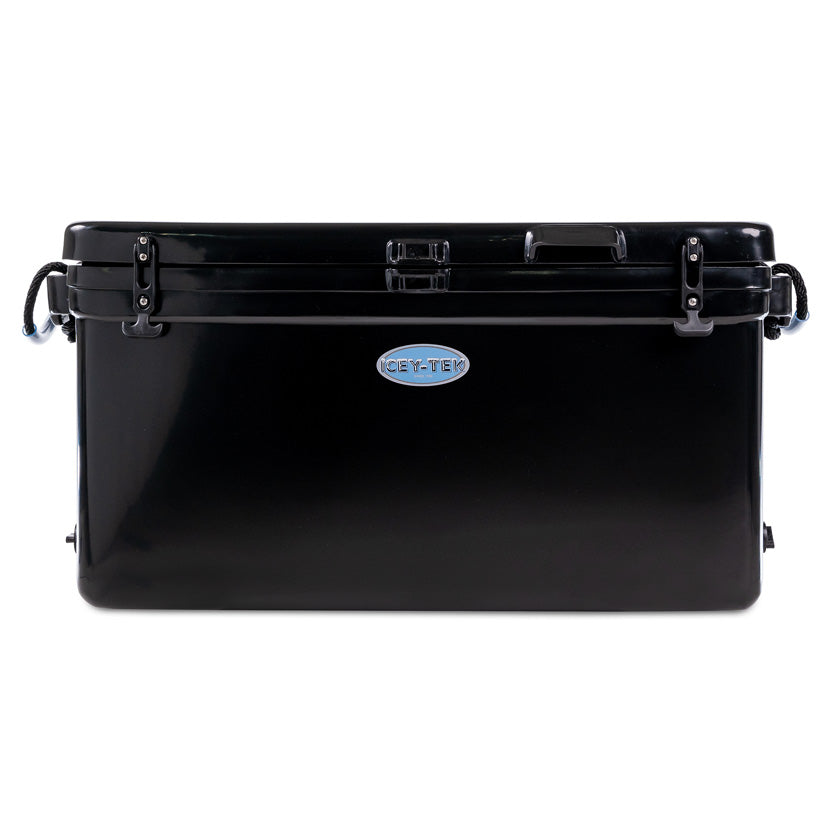 Icey-Tek 90 Litre Long Cool Box In Jet Black