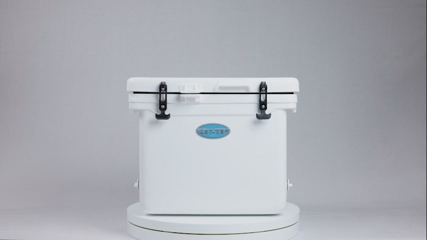 Icey-Tek 40 Litre Cube Cool Box In Ice White