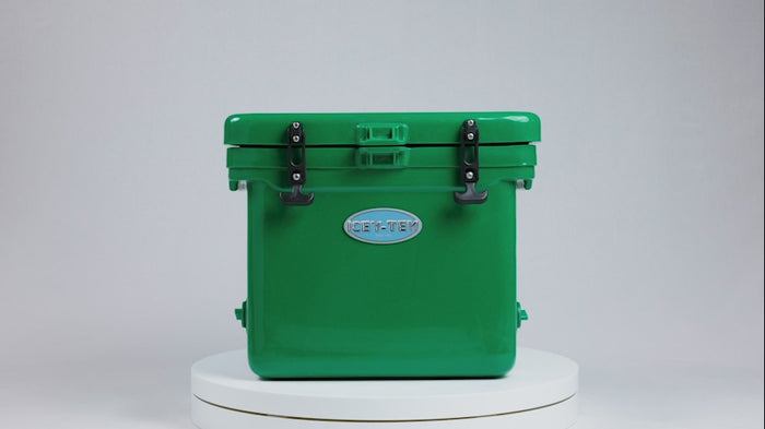 Icey-Tek 40 Litre Cube Cool Box In Forest Green